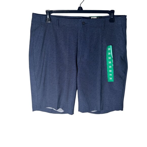 Pebble Beach Performance Shorts Men's Size‎ 38 Navy Blue Polyester NEW - Picture 1 of 7